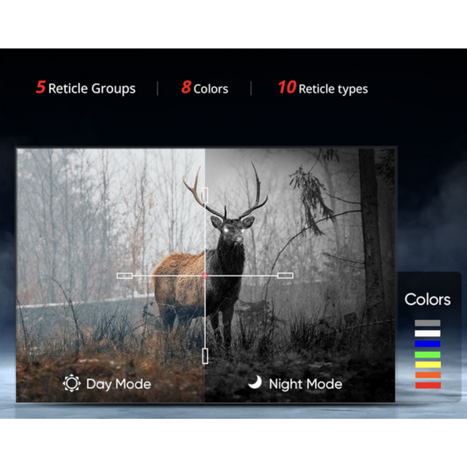 HIKMICRO Alpex A50EL LRF Ballistic Day Night scope - Image 3