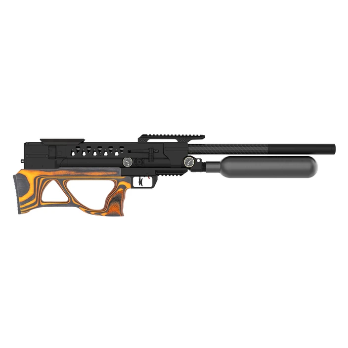 EPIC ONE 550 CFB PCP Bullpup Air Rifle Orange Laminate - Image 3