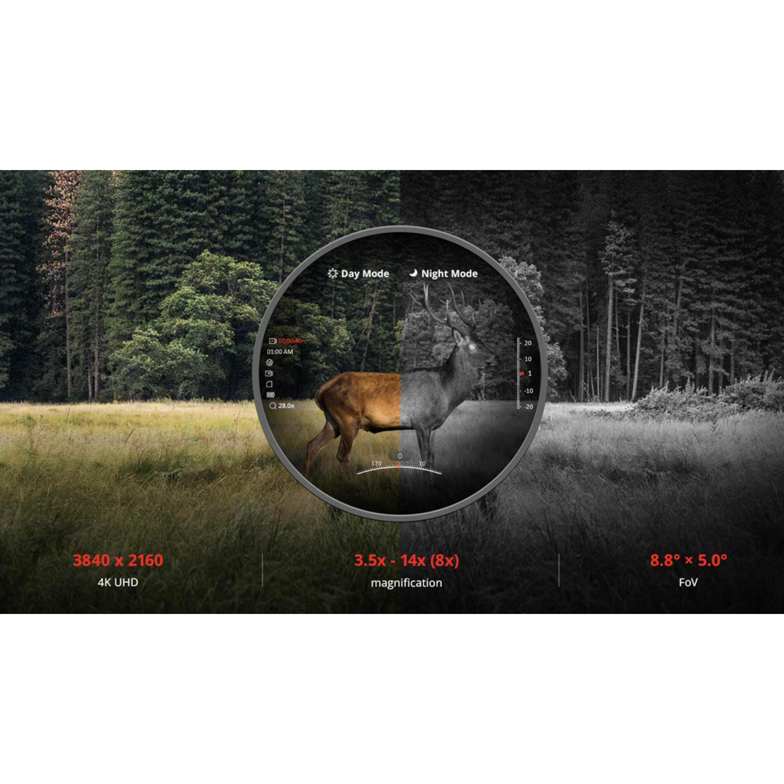 HIKMICRO Alpex A50EL LRF Ballistic Day Night scope - Image 6