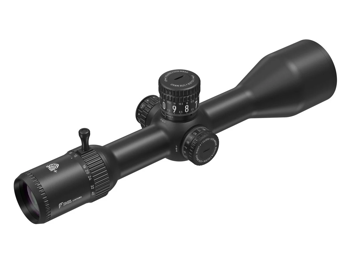 Falcon T40i+ 4-40x58i ED FFP Riflescope, .1 MRAD, 34mm - Image 5