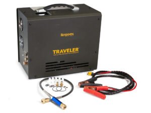 benjamin traveler 4500 portable compressor digital gauge